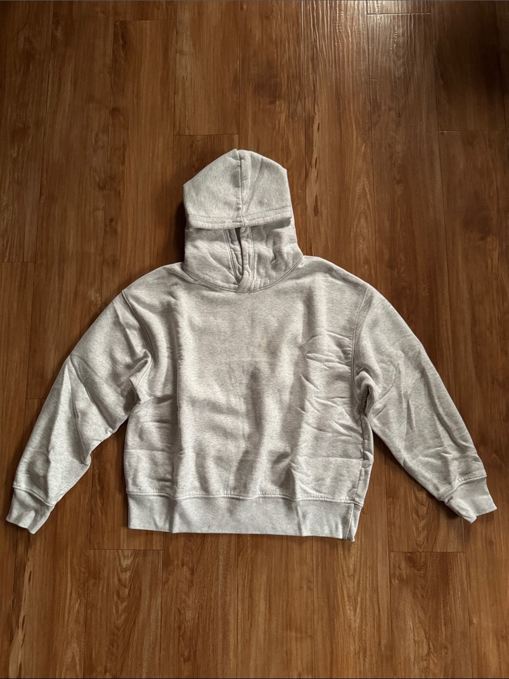 American Eagle Outfitters Light Gray Hoodie Pullover
